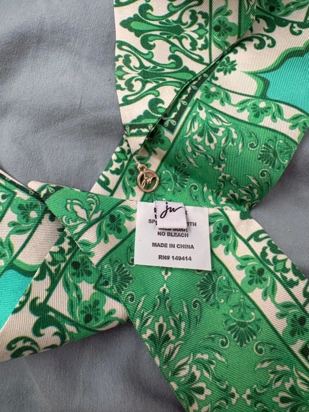 Johnny Was Hollandia Sandy Silk Scarf